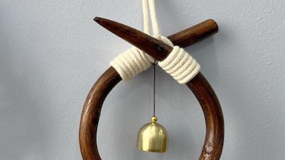 현관에 복을 불러오는 코뚜레도어벨🔔 할인 소식! 지금이 기회!